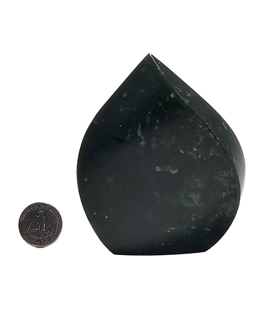 British Columbia Nephrite - Flame - B+ Grade - 1pc - 463g