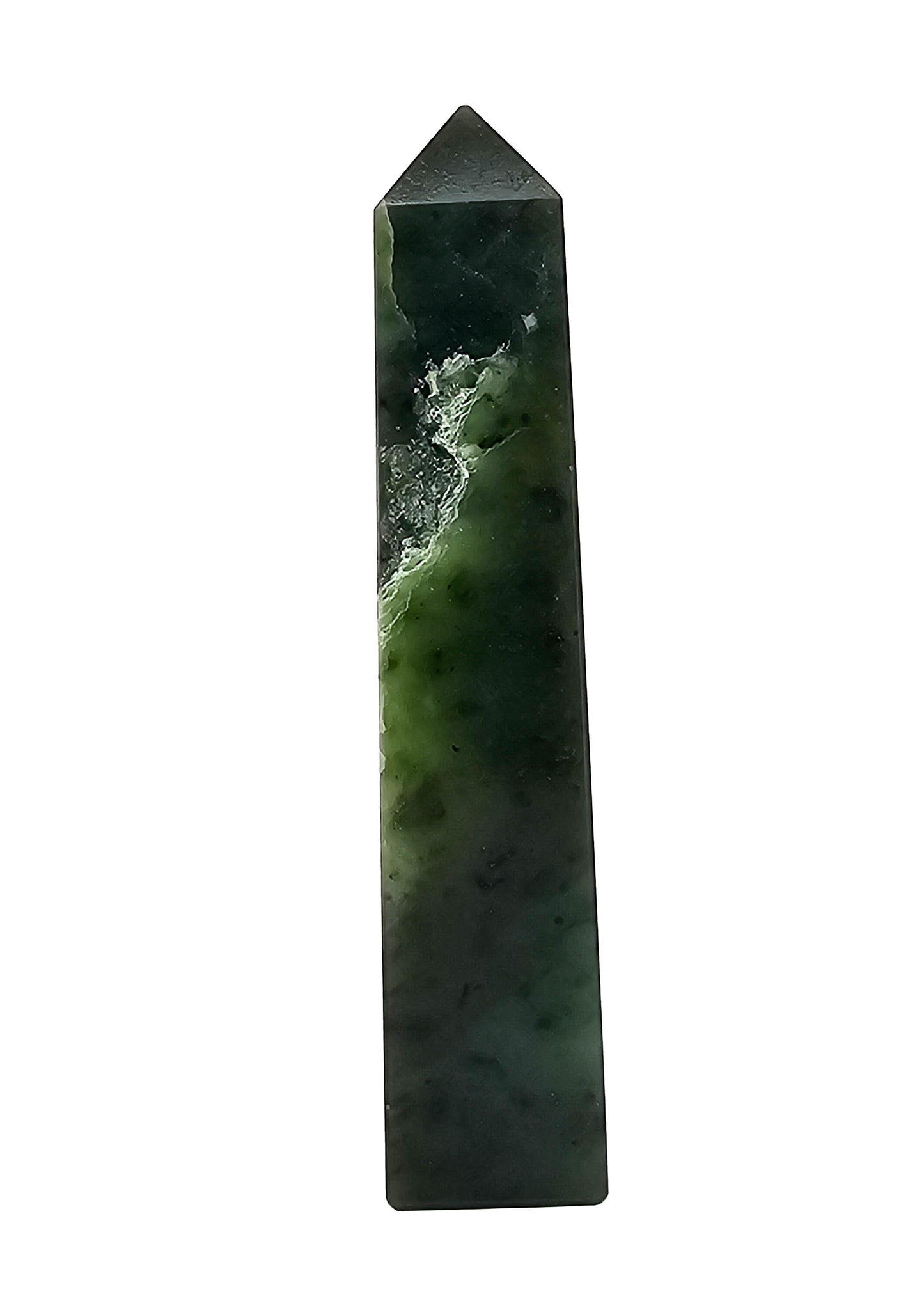 British Columbia Nephrite - Obelisk - Character Grade - 1pc - 173g