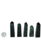 British Columbia Nephrite - Obelisk - Character Grade - 5pc - 345g