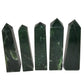 British Columbia Nephrite - Obelisk - Character Grade - 5pc - 866g