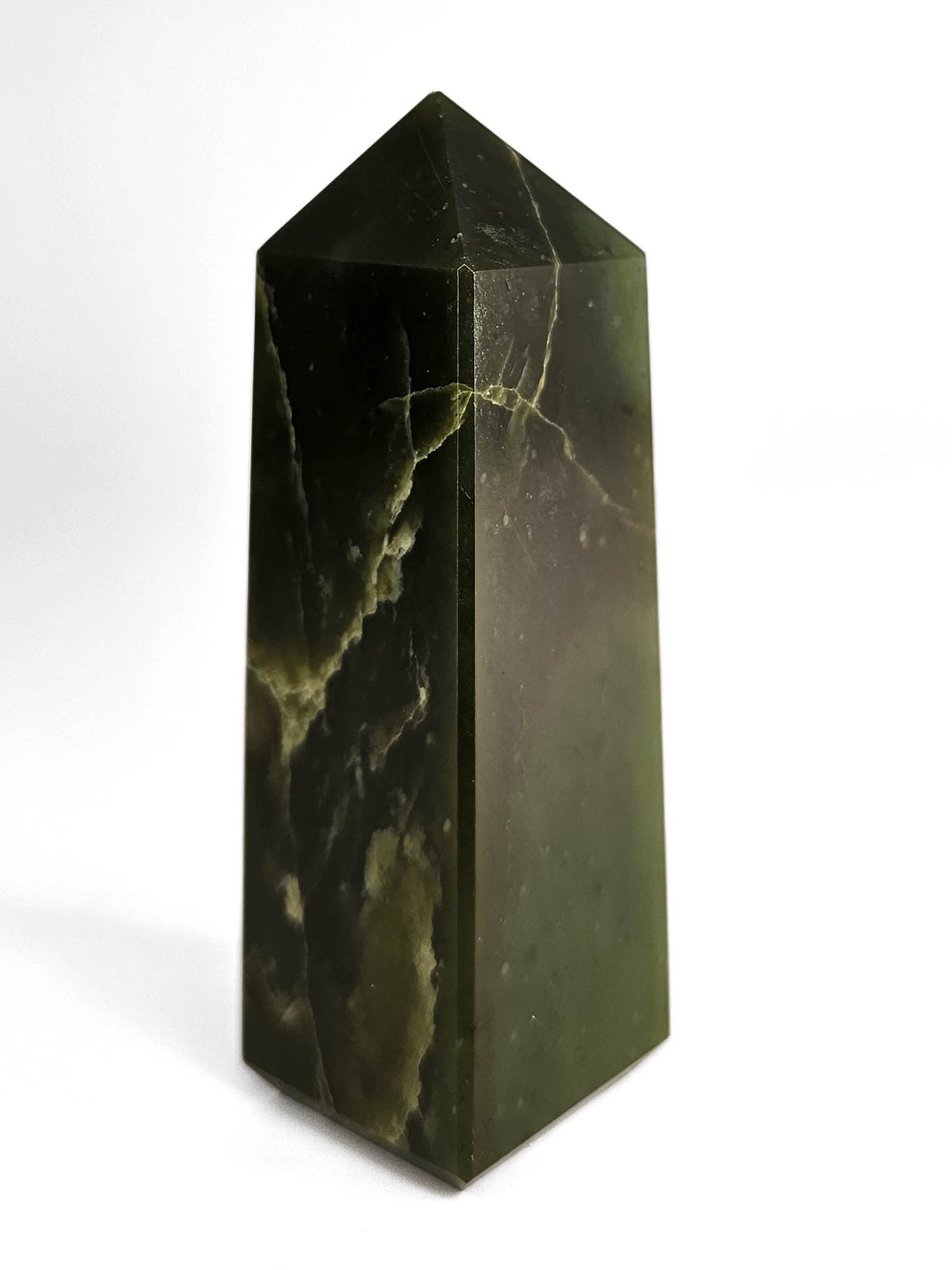 British Columbia Nephrite - Obelisk - Character Grade - 1pc - 183g