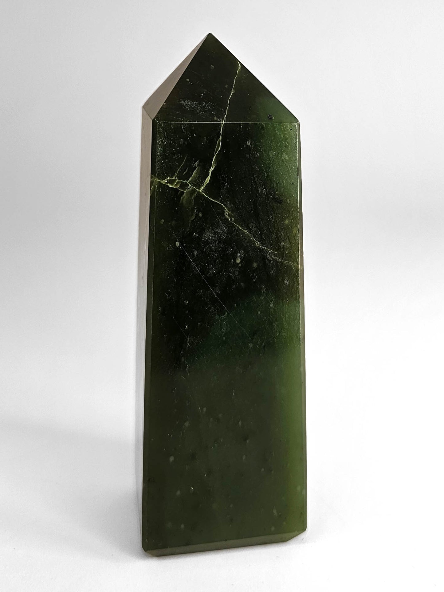 British Columbia Nephrite - Obelisk - Character Grade - 1pc - 183g
