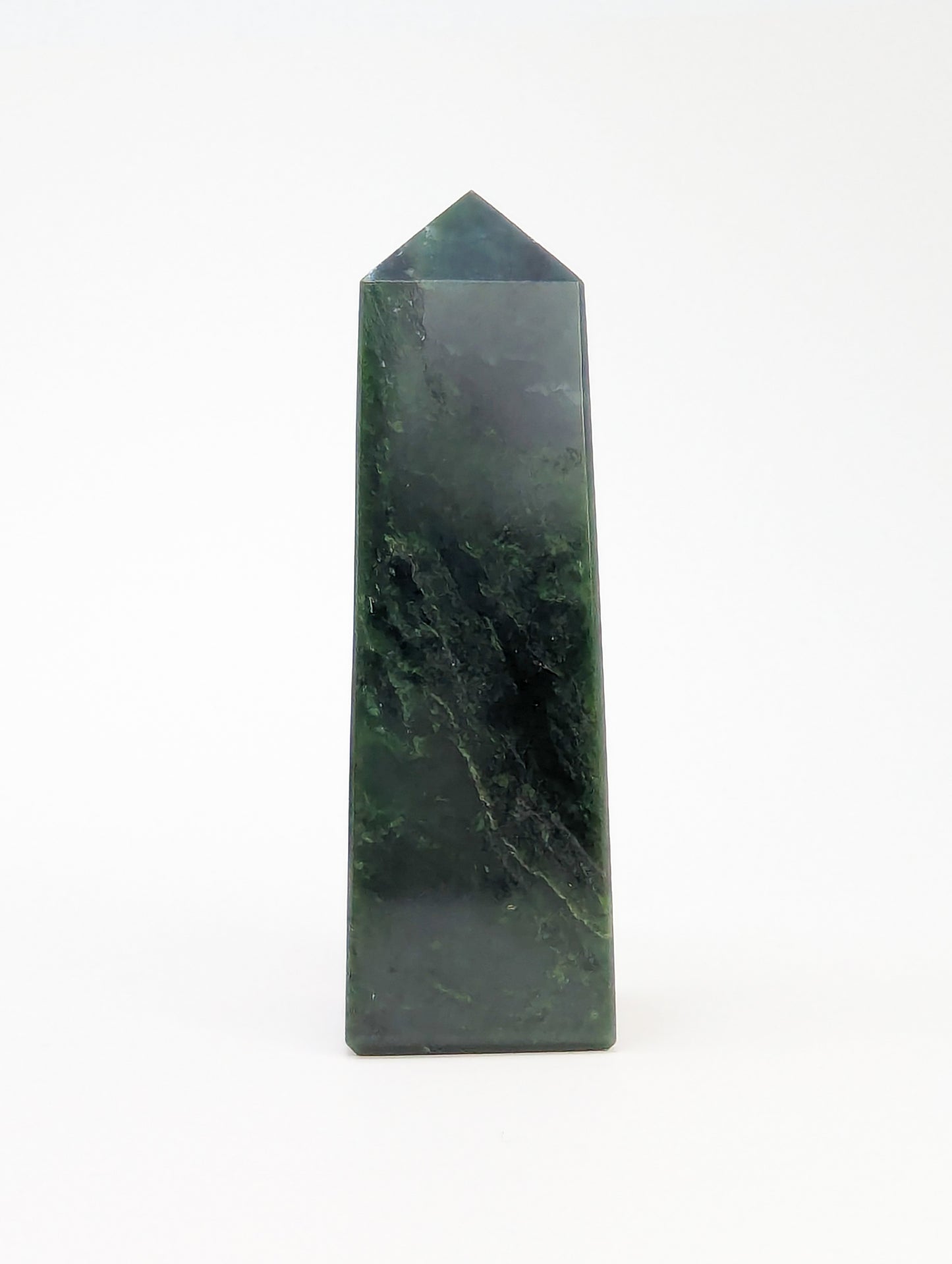 British Columbia Nephrite - Obelisk - B+ Grade - 1pc - 364g