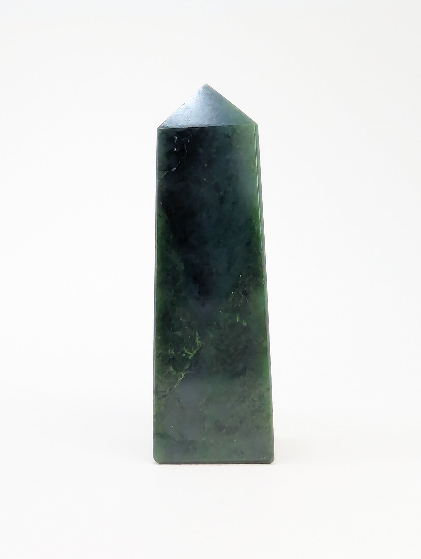 British Columbia Nephrite - Obelisk - B+ Grade - 1pc - 364g