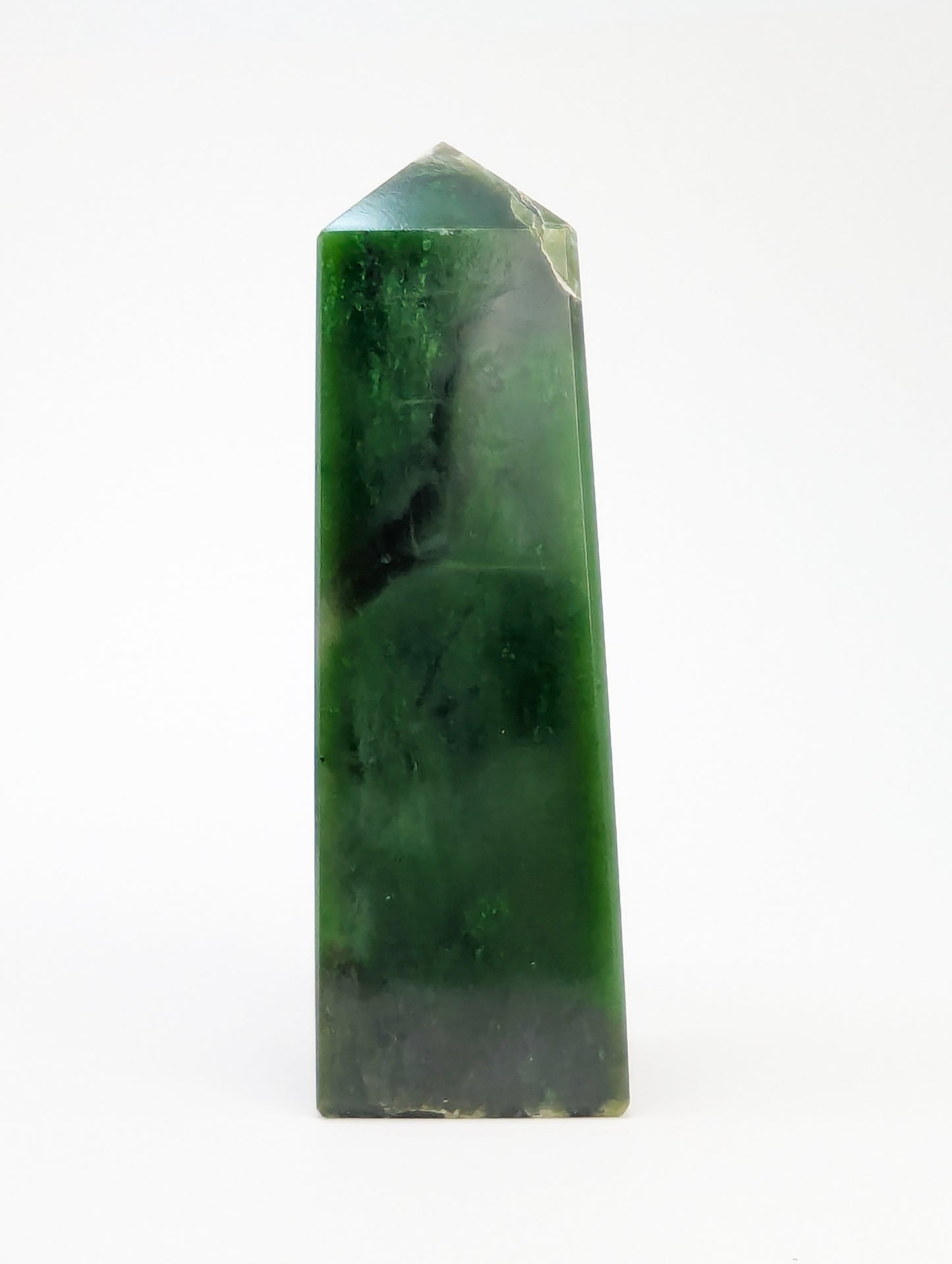 British Columbia Nephrite - Obelisk - B+ Grade - 1pc - 449g