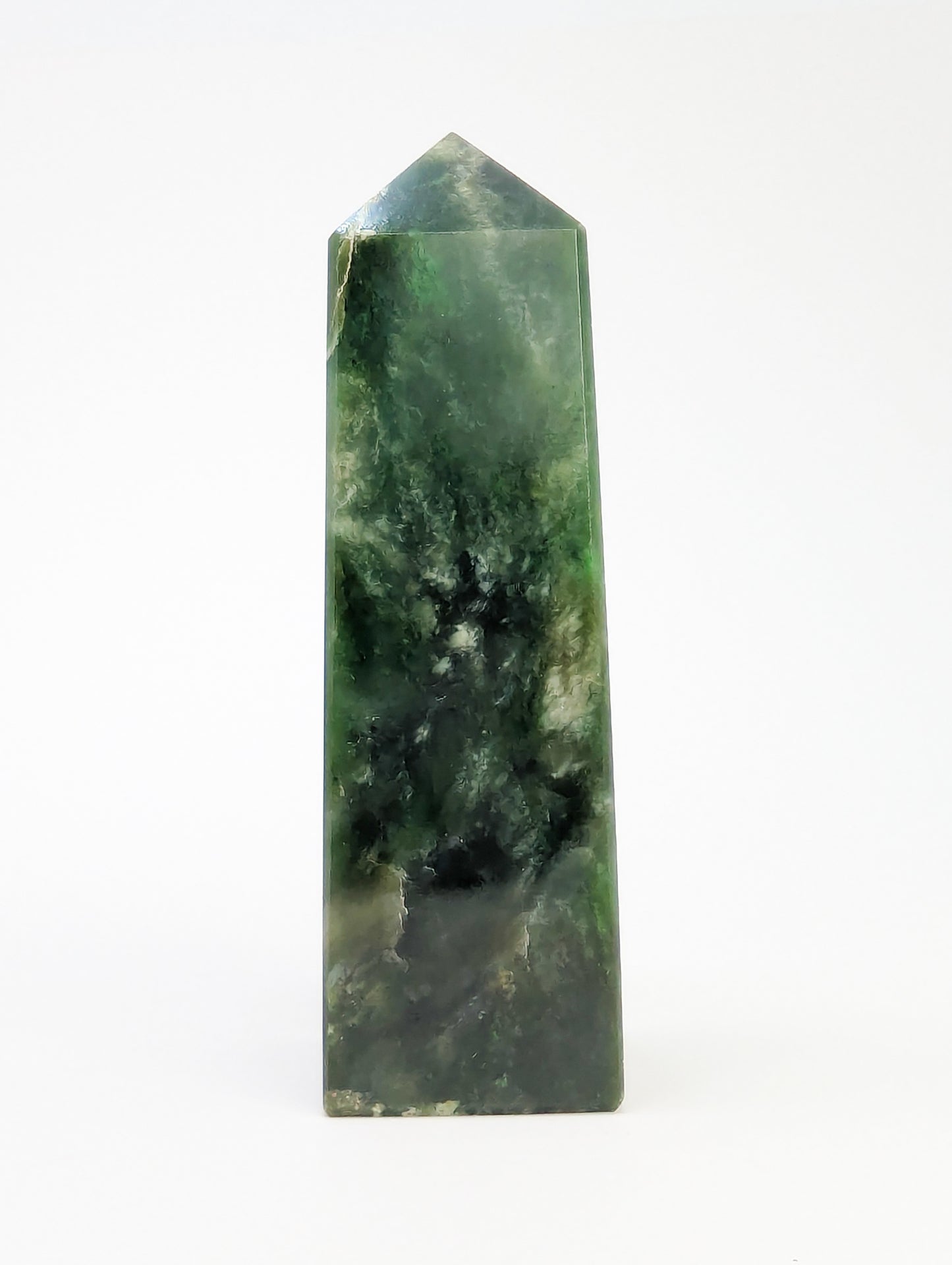 British Columbia Nephrite - Obelisk - B+ Grade - 1pc - 449g
