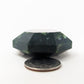 British Columbia Nephrite - Faceted Palm Stone - B+ Grade - 1pc - 123g