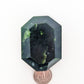 British Columbia Nephrite - Faceted Palm Stone - B Grade - 1pc - 124g