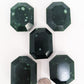 British Columbia Nephrite - Faceted Palm Stone - A Grade - 5pc - 482g
