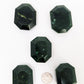 British Columbia Nephrite - Faceted Palm Stone - B+ Grade - 5pc - 486g