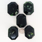 British Columbia Nephrite - Faceted Palm Stone - B Grade - 5pc - 544g