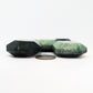 British Columbia Nephrite - Faceted Palm Stone - C Grade - 5pc - 409g