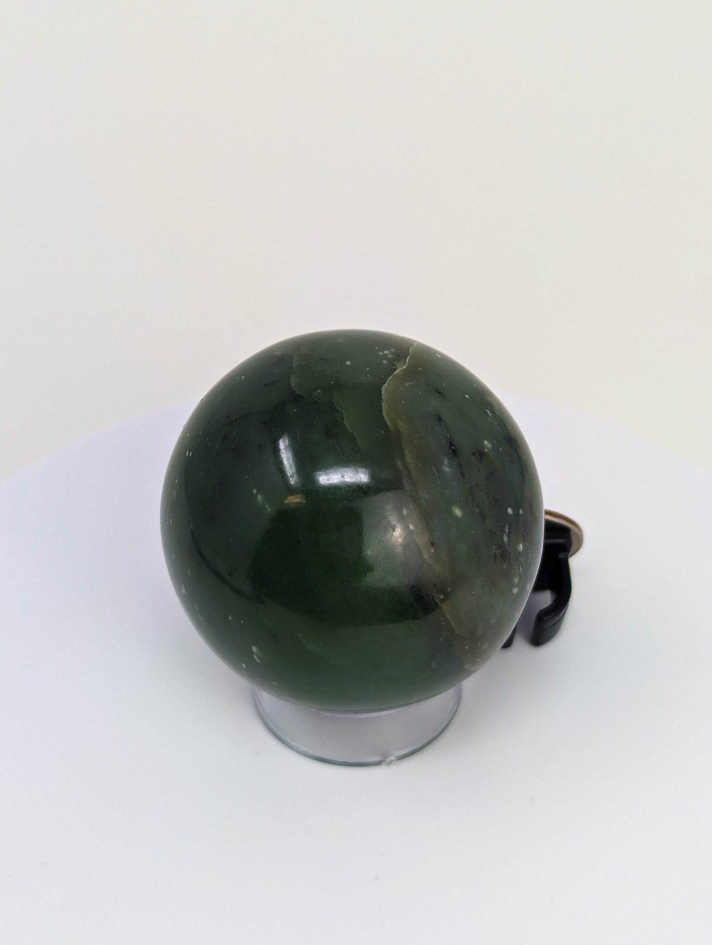 British Columbia Nephrite - Sphere - Grade B+ - 1pc - 235g