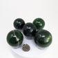 British Columbia Nephrite - Sphere - Grade B - 5pc - 1106g