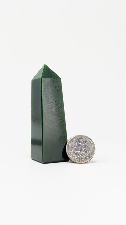 British Columbia Nephrite - Tower - A Grade - 1pc - 111g