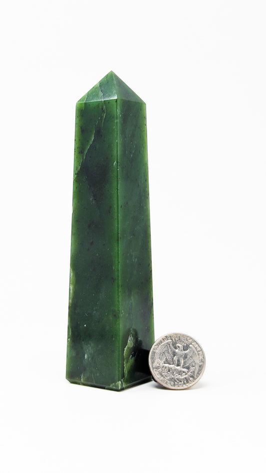 British Columbia Nephrite - Tower - B+ Grade - 1pc - 234g