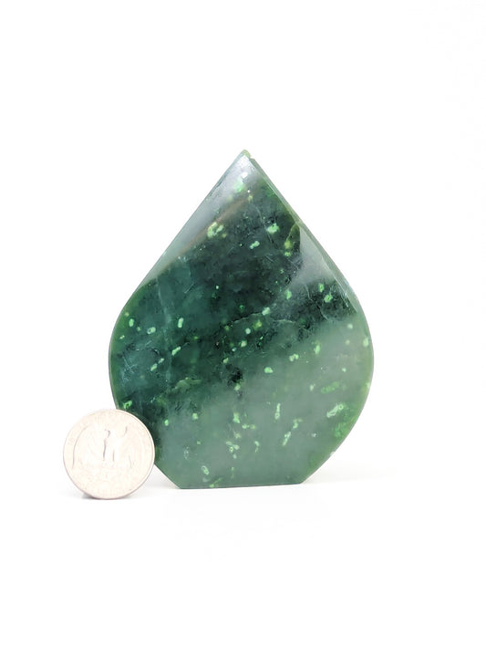 British Columbia Nephrite - Flame - A Grade - 1pc - 342g