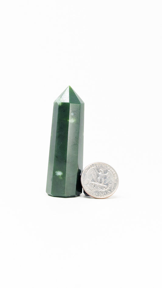 British Columbia Nephrite - Obelisk - A Grade - 1pc - 60g