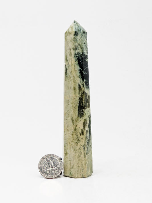 British Columbia Nephrite - Tower - Character Grade - 1pc - 240g
