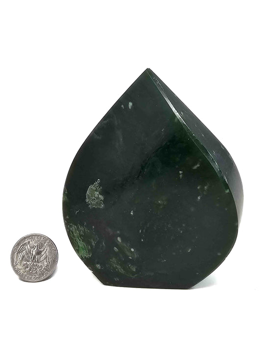 British Columbia Nephrite - Flame - A Grade - 1pc - 505g
