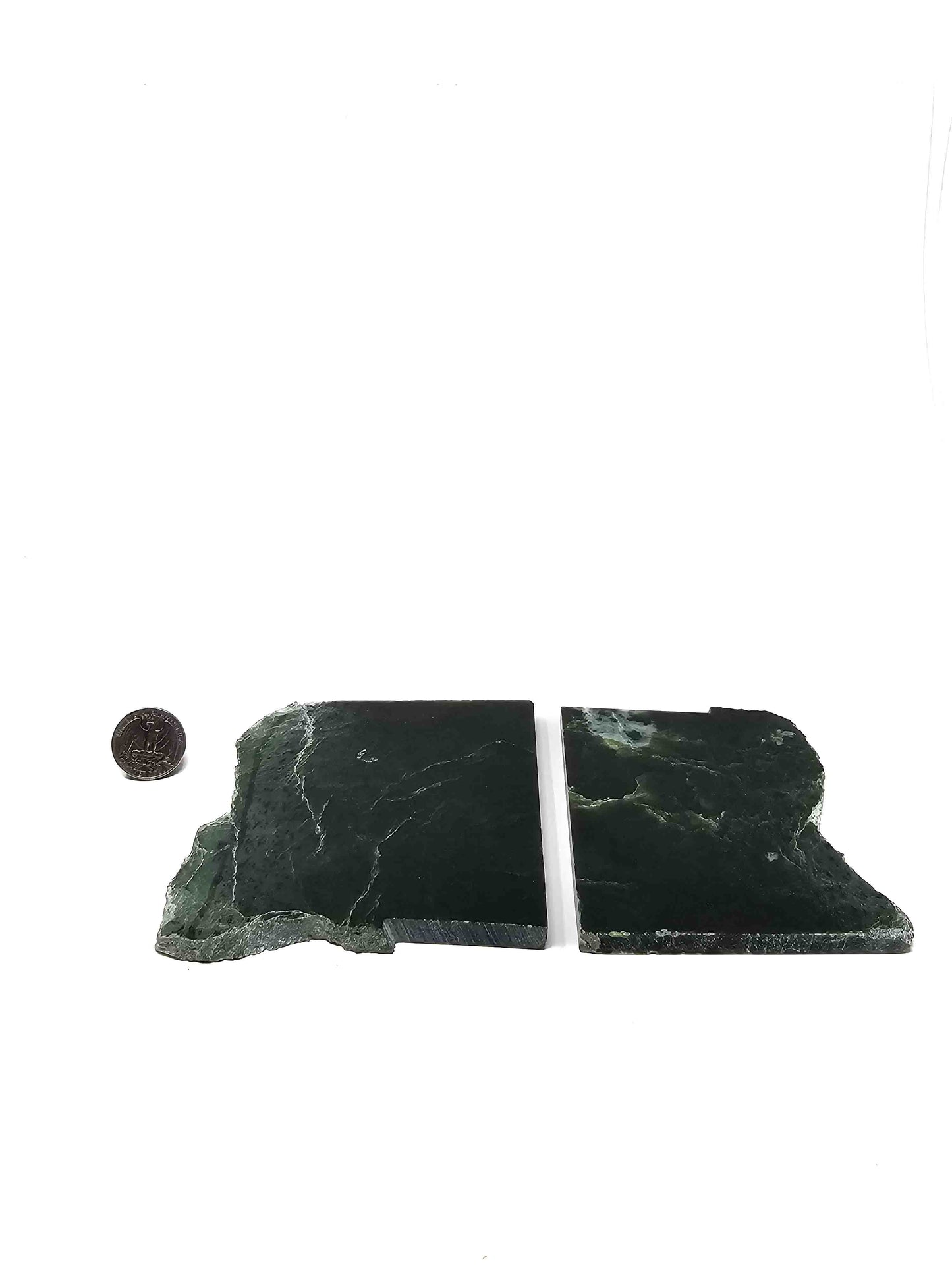 British Columbia Nephrite - Slab - C Grade - 2pc - 495g