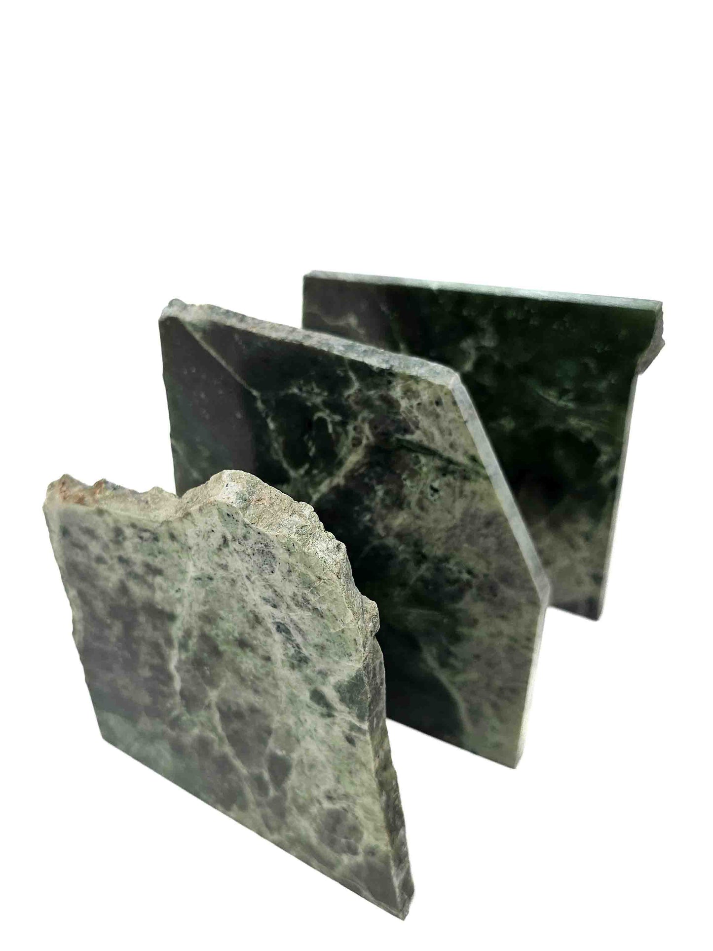 British Columbia Nephrite - Slab - Character Grade - 3pc - 865g