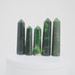 British Columbia Nephrite - Obelisk - B Grade - 5pc - 447g