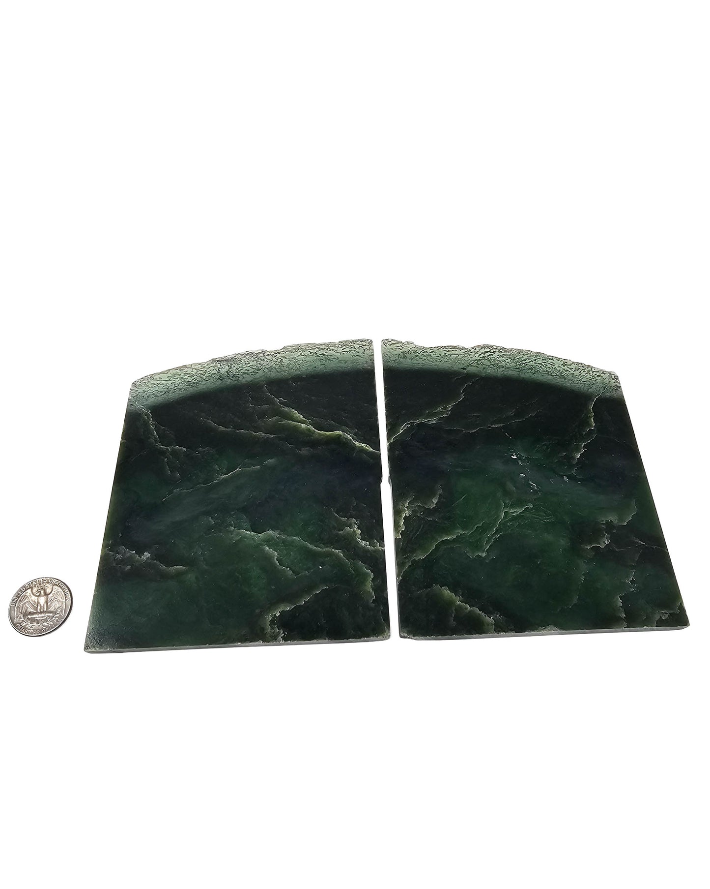 British Columbia Nephrite - Slab - B Grade - 2pc - 635g