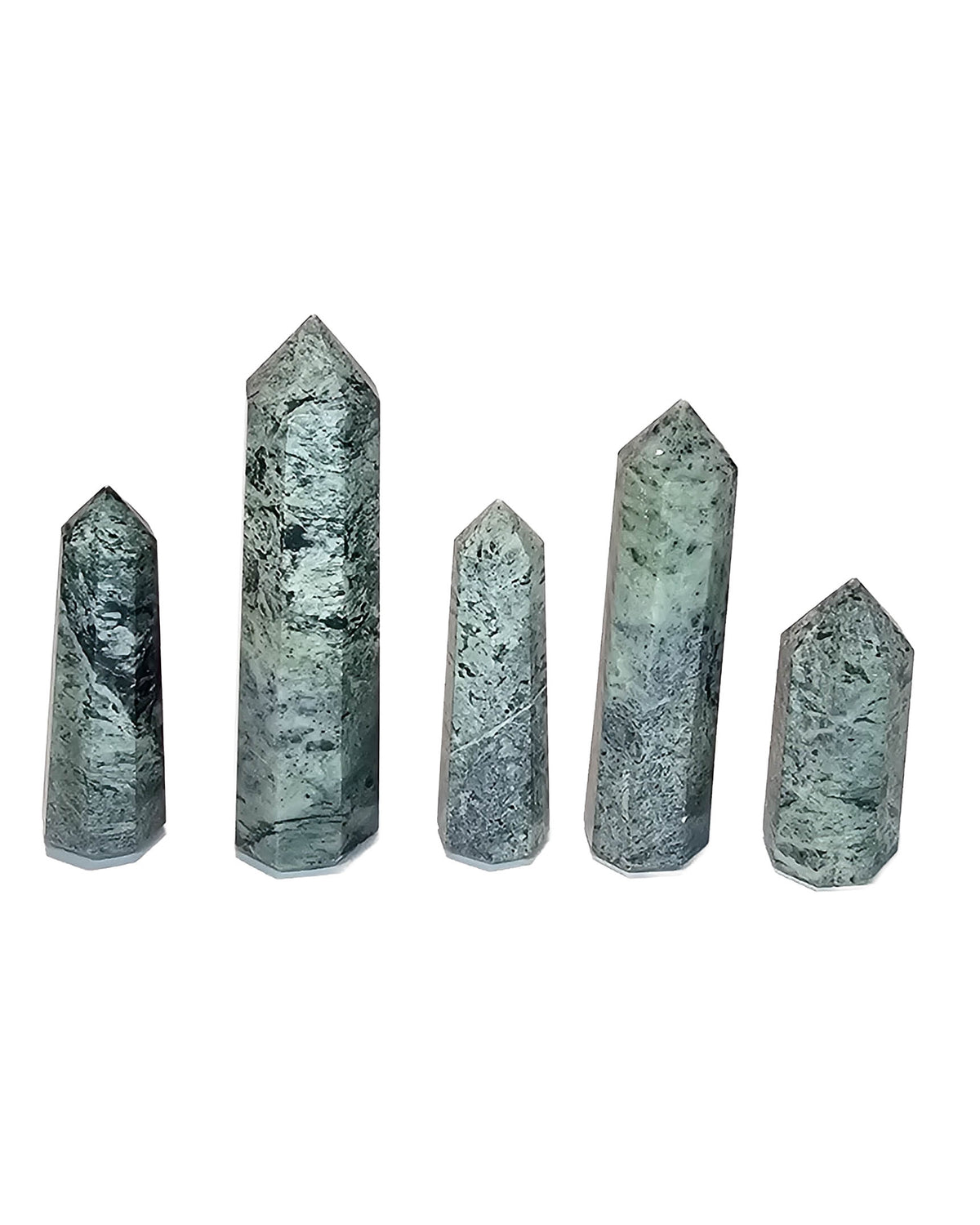 British Columbia Nephrite - Tower - Character Grade - 5pc - 311g