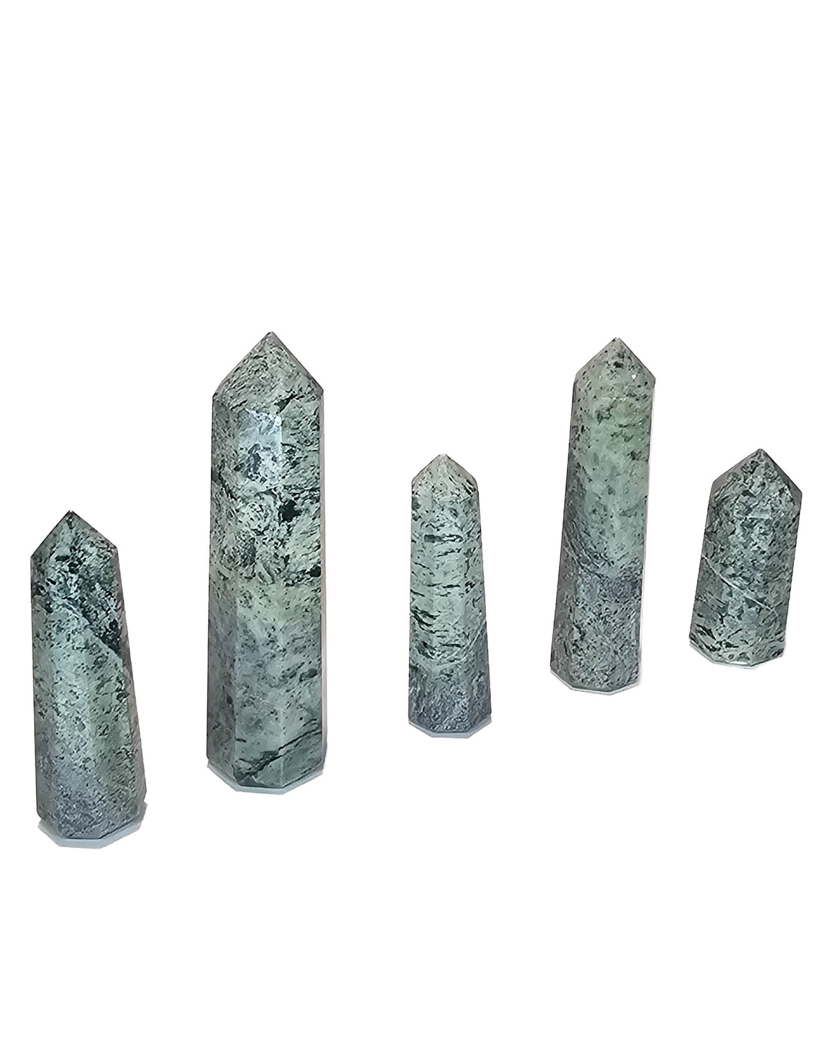 British Columbia Nephrite - Tower - Character Grade - 5pc - 311g