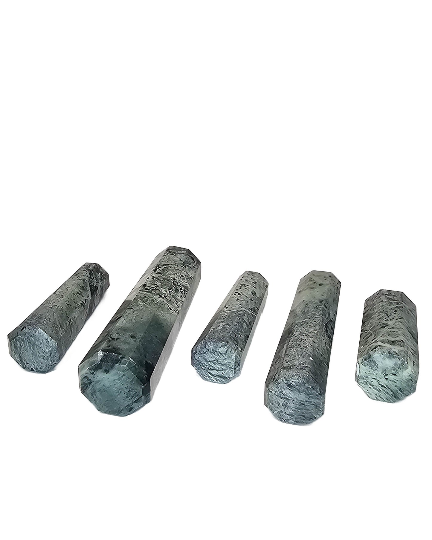 British Columbia Nephrite - Tower - Character Grade - 5pc - 311g